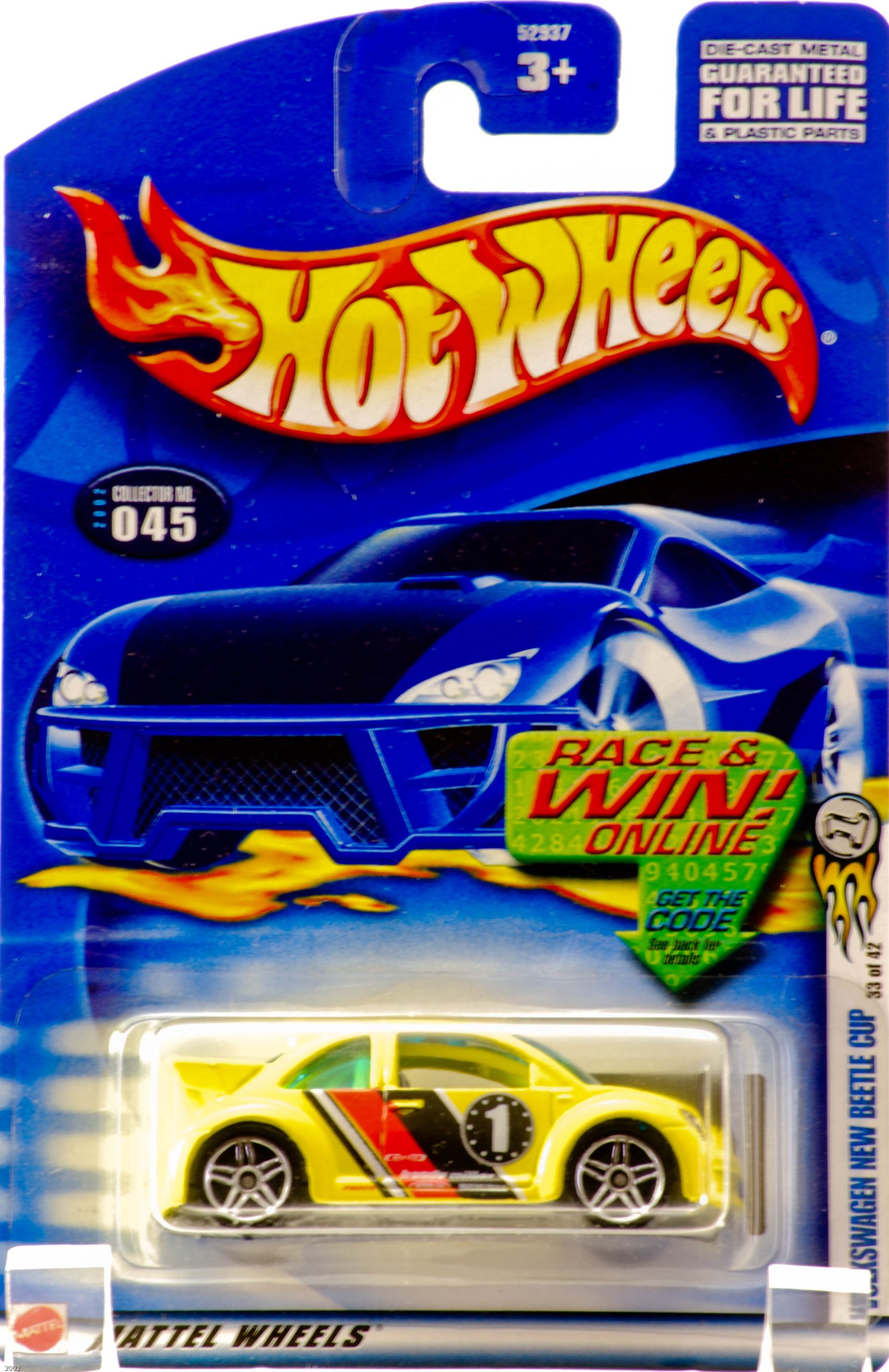 Amazon.com: Hot Wheels 2002-045 First Editions Volkswagen New